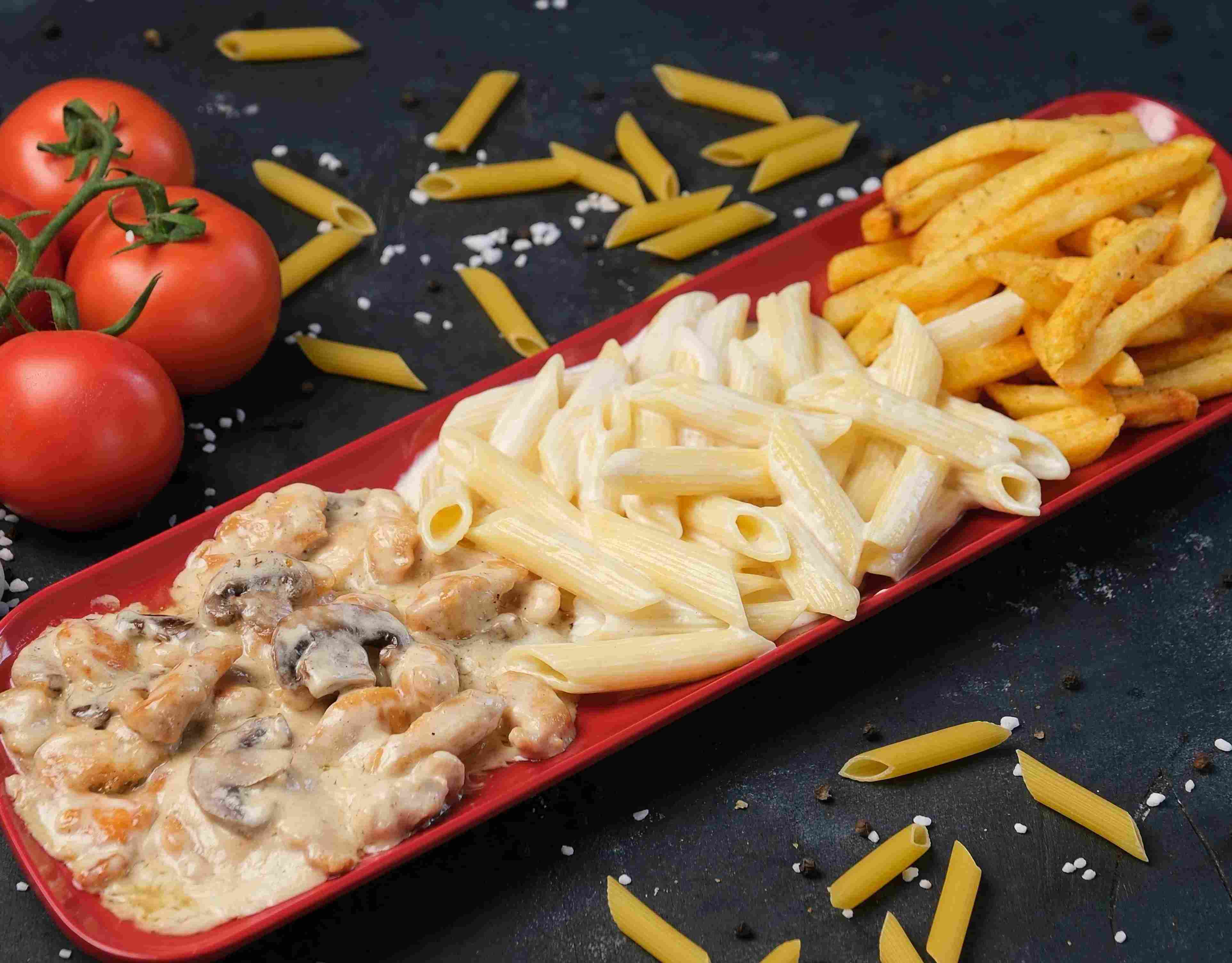 KREMALI MANTARLI TAVUK